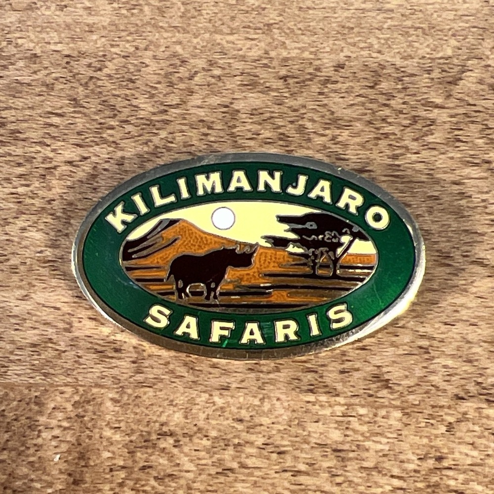 Disney Pin Kilimanjaro Safaris Animal Kingdom Rhino Logo WDW 2005